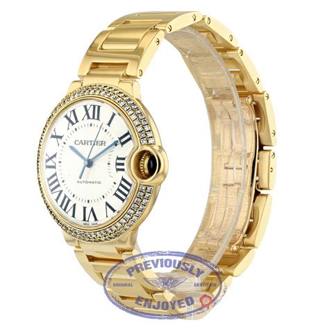 cartier ballon bleu 36mm gold|cartier ballon bleu 36mm price.